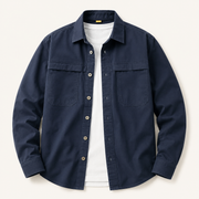 Olive Green Casual Overshirt