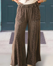 The Savannah Leopard Wide-Leg Pants